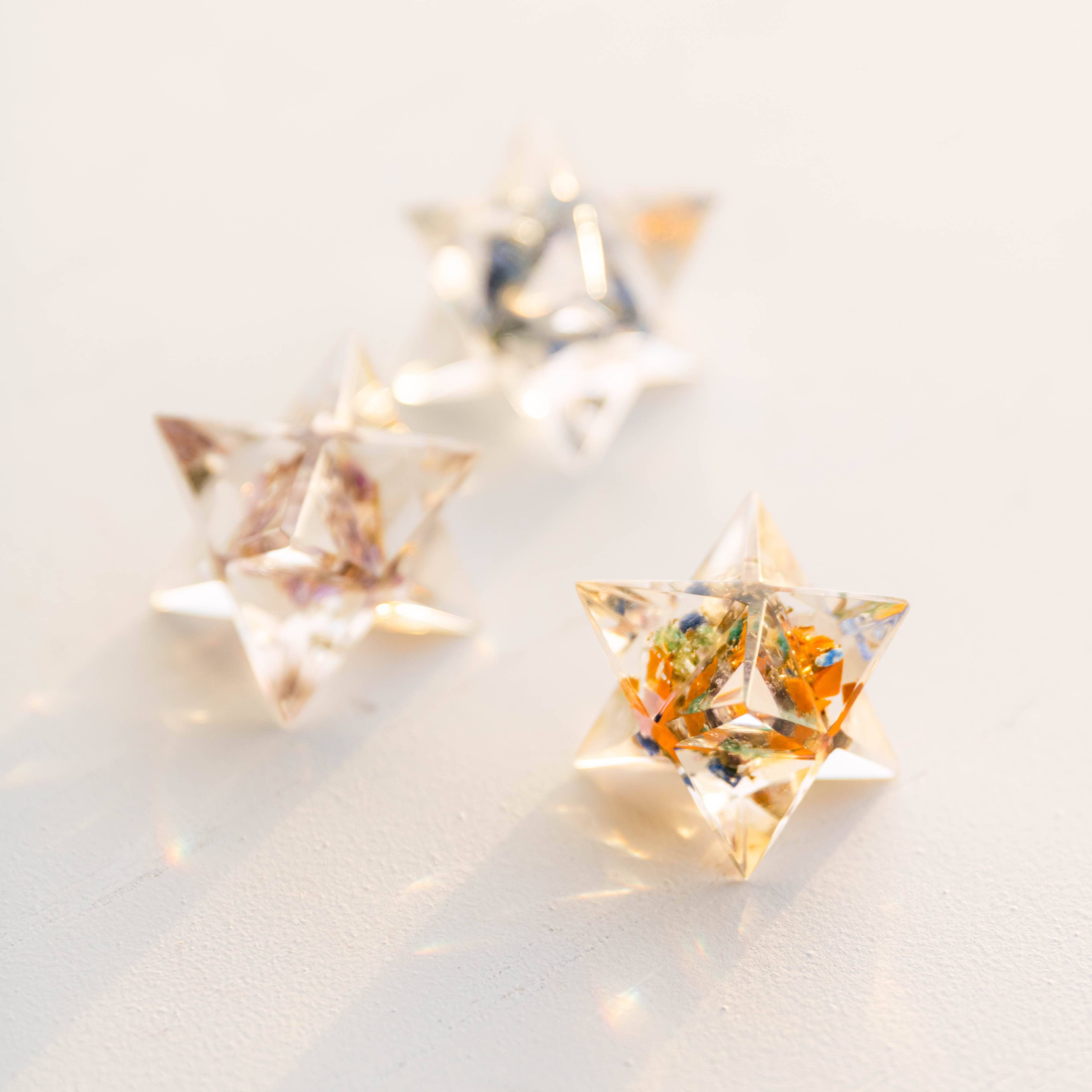 Tiny Gemstone Orgone Merkaba - Image 21