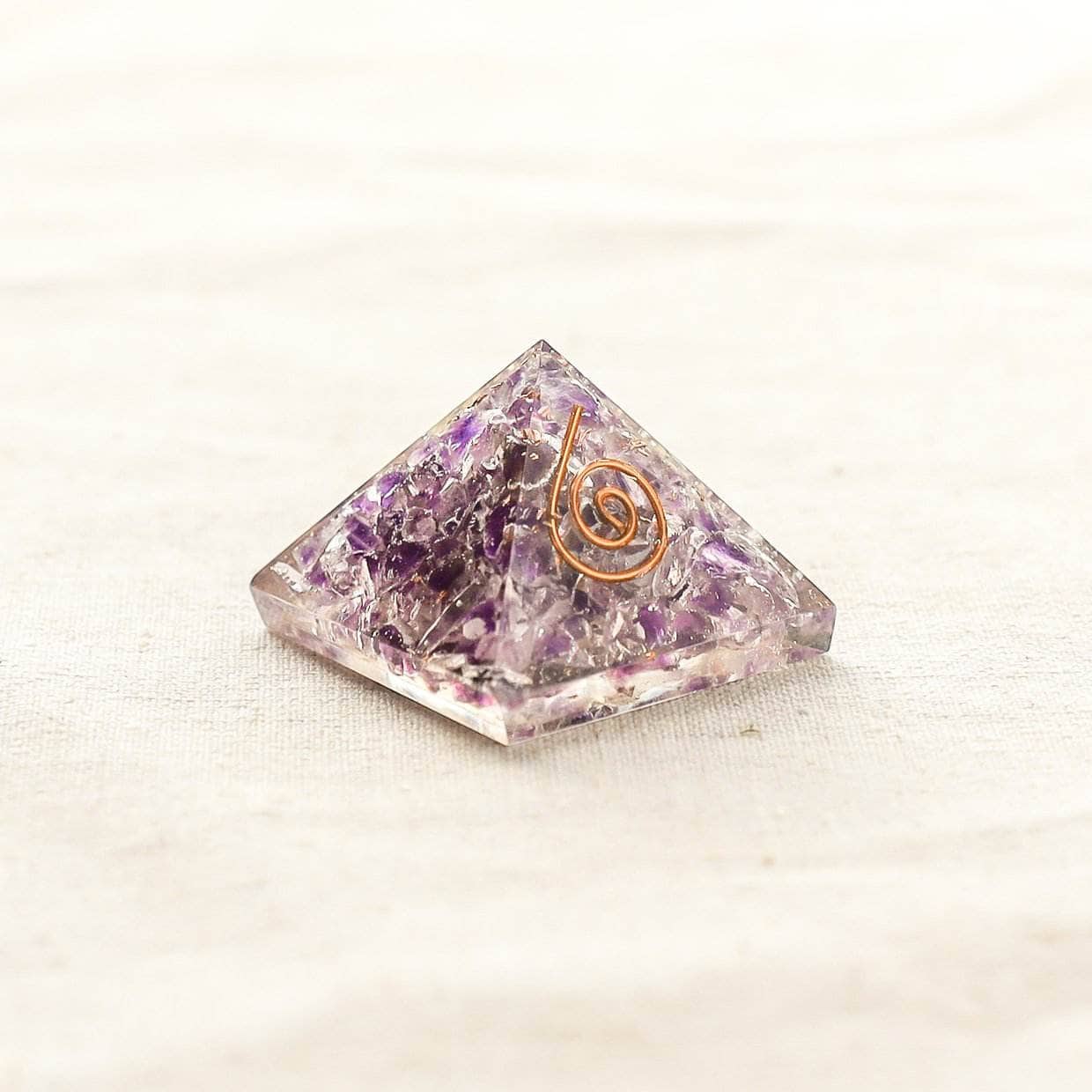 Mini Gemstone Orgone Pyramid - Image 8