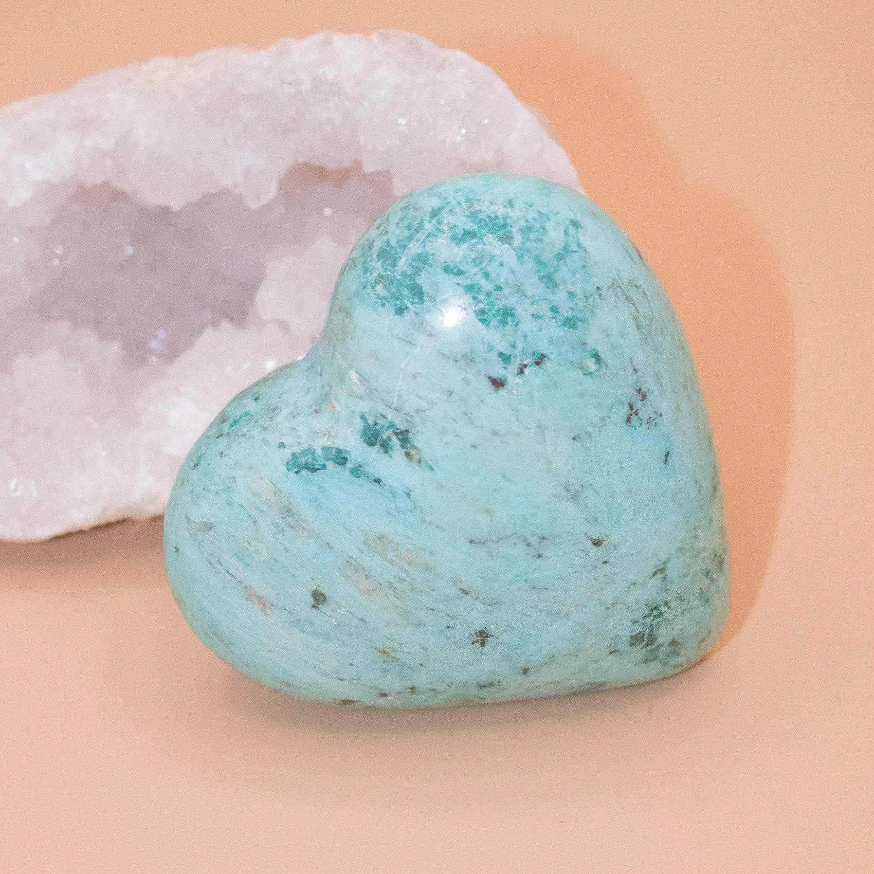 Natural Peruvian Turquoise Hearts  - AAA Premium Quality - Image 13