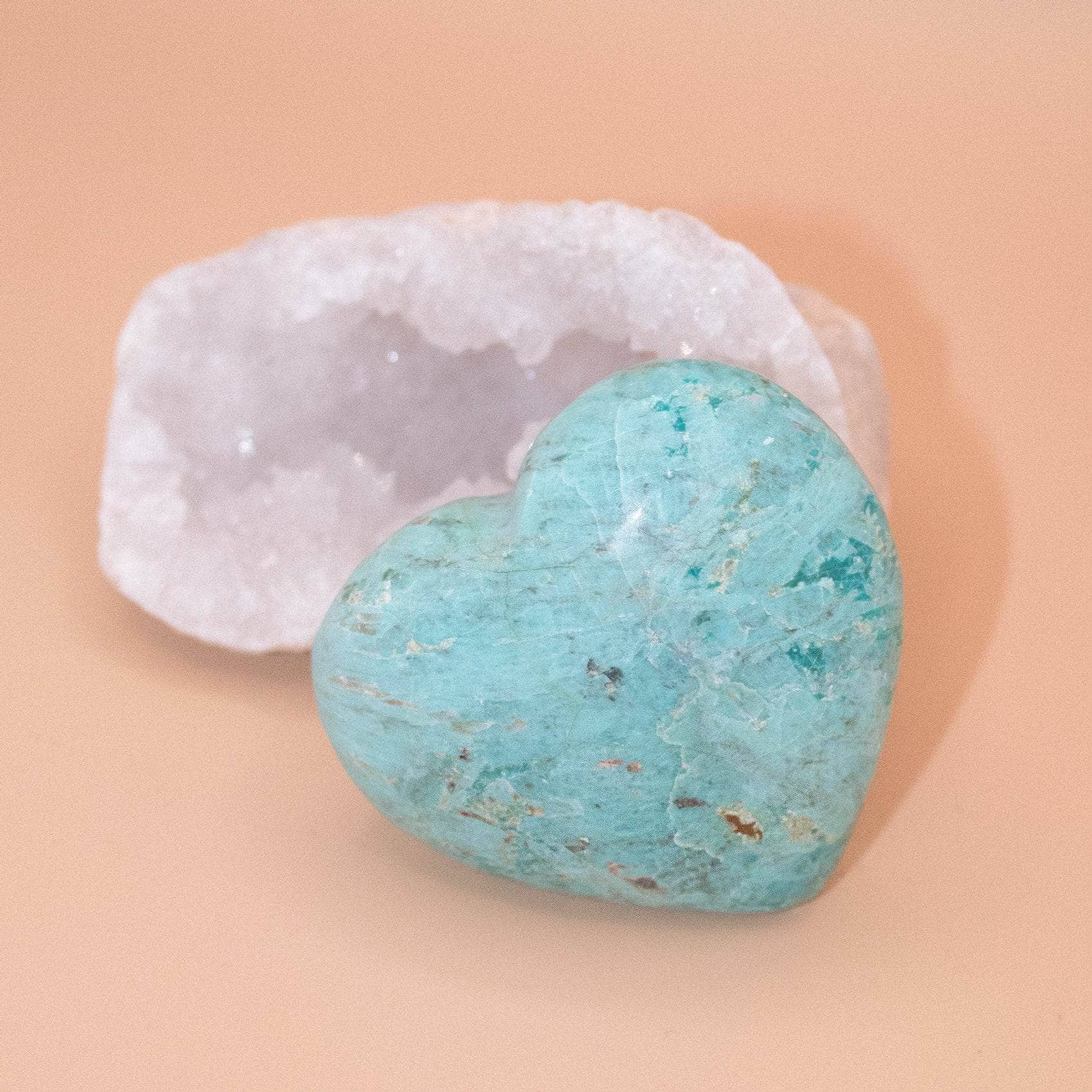 Natural Peruvian Turquoise Hearts  - AAA Premium Quality - Image 21
