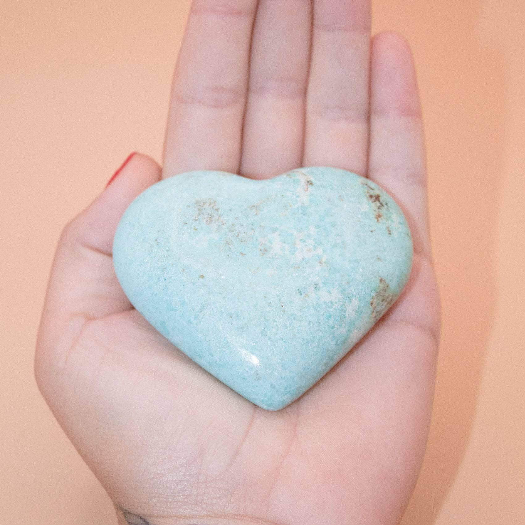 Natural Peruvian Turquoise Hearts  - AAA Premium Quality - Image 26