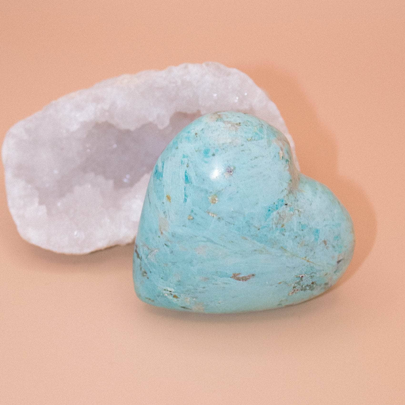 Natural Peruvian Turquoise Hearts  - AAA Premium Quality - Image 30