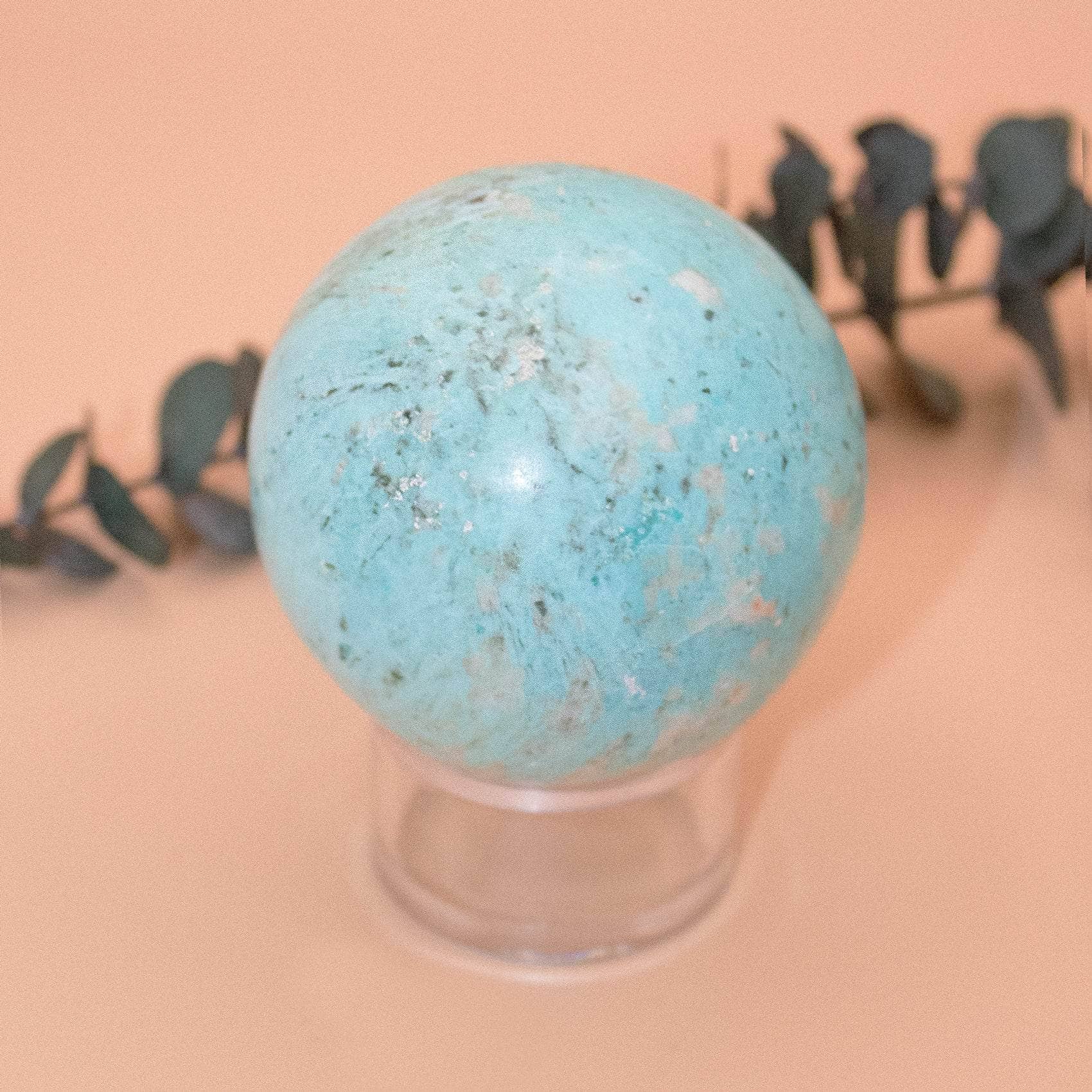 Natural Peruvian Turquoise Sphere - AAA Premium Quality - Image 15