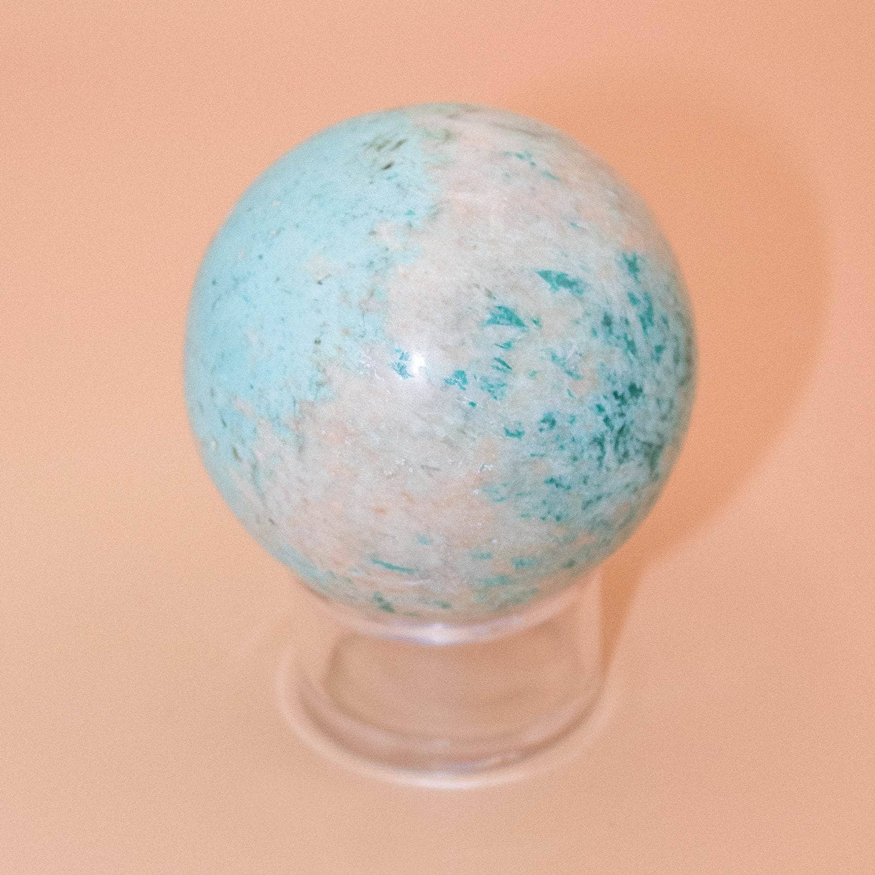 Natural Peruvian Turquoise Sphere - AAA Premium Quality - Image 16