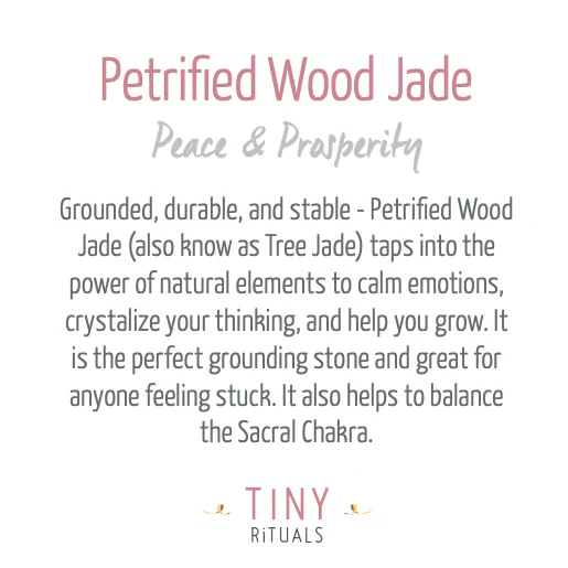 Petrified Wood Jade Energy Bracelet - Image 3