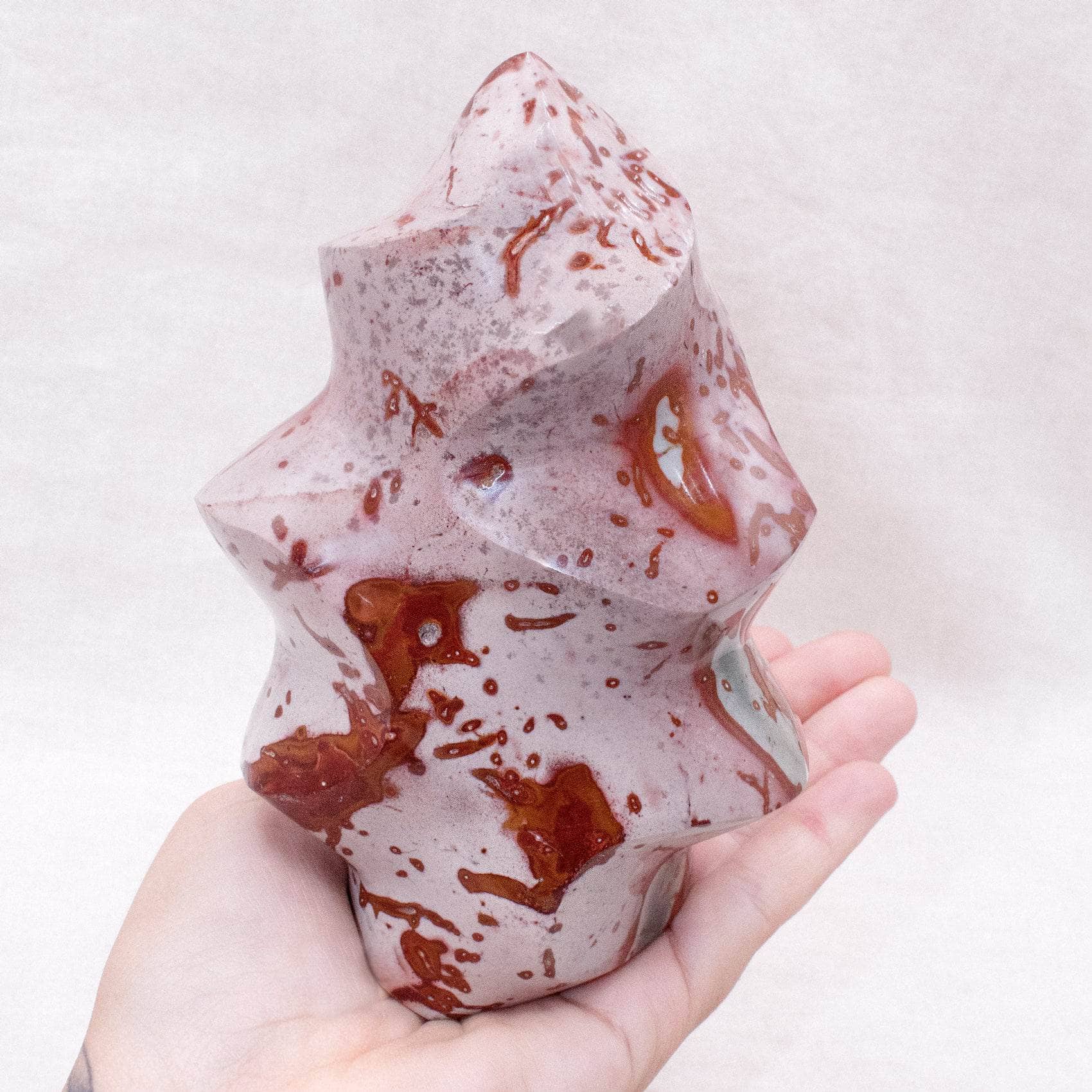 Polychrome (Desert Magic) Jasper Freeform Flame Crystals - Image 60