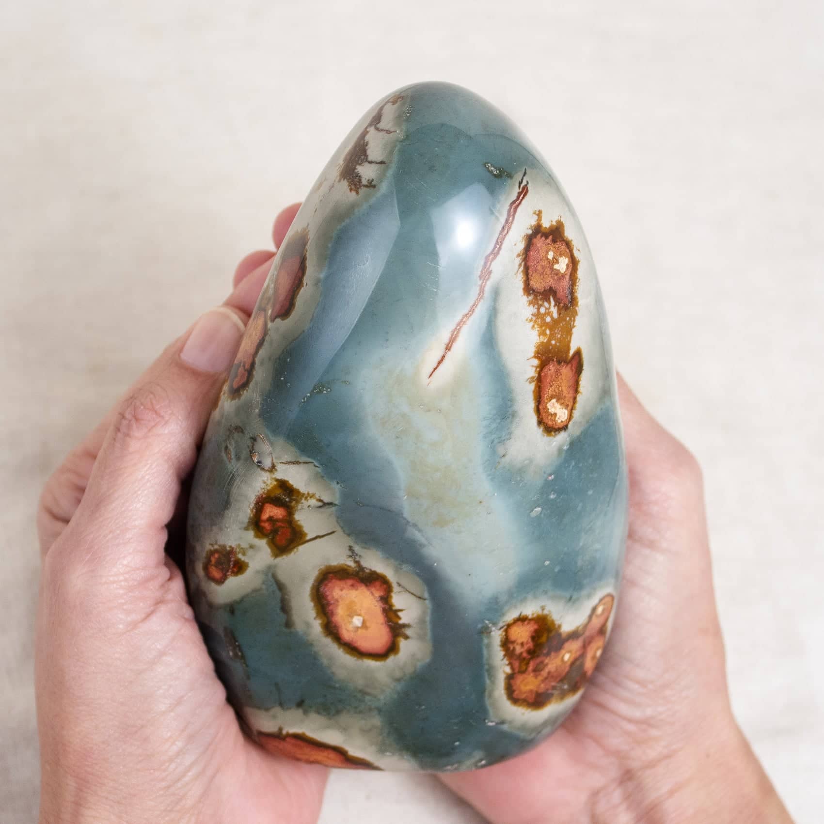 Polychrome Jasper Freeform - 1 of a Kind - AAA Premium Quality - Image 20