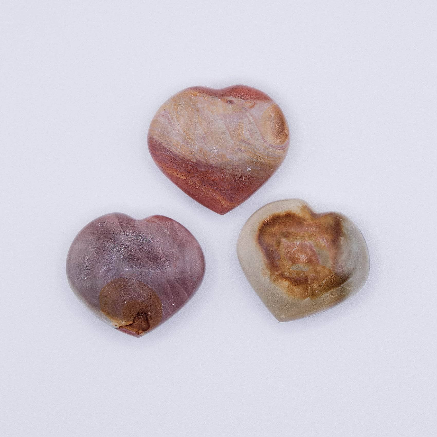 Polychrome Jasper Hearts-AAA Premium Quality - Image 6