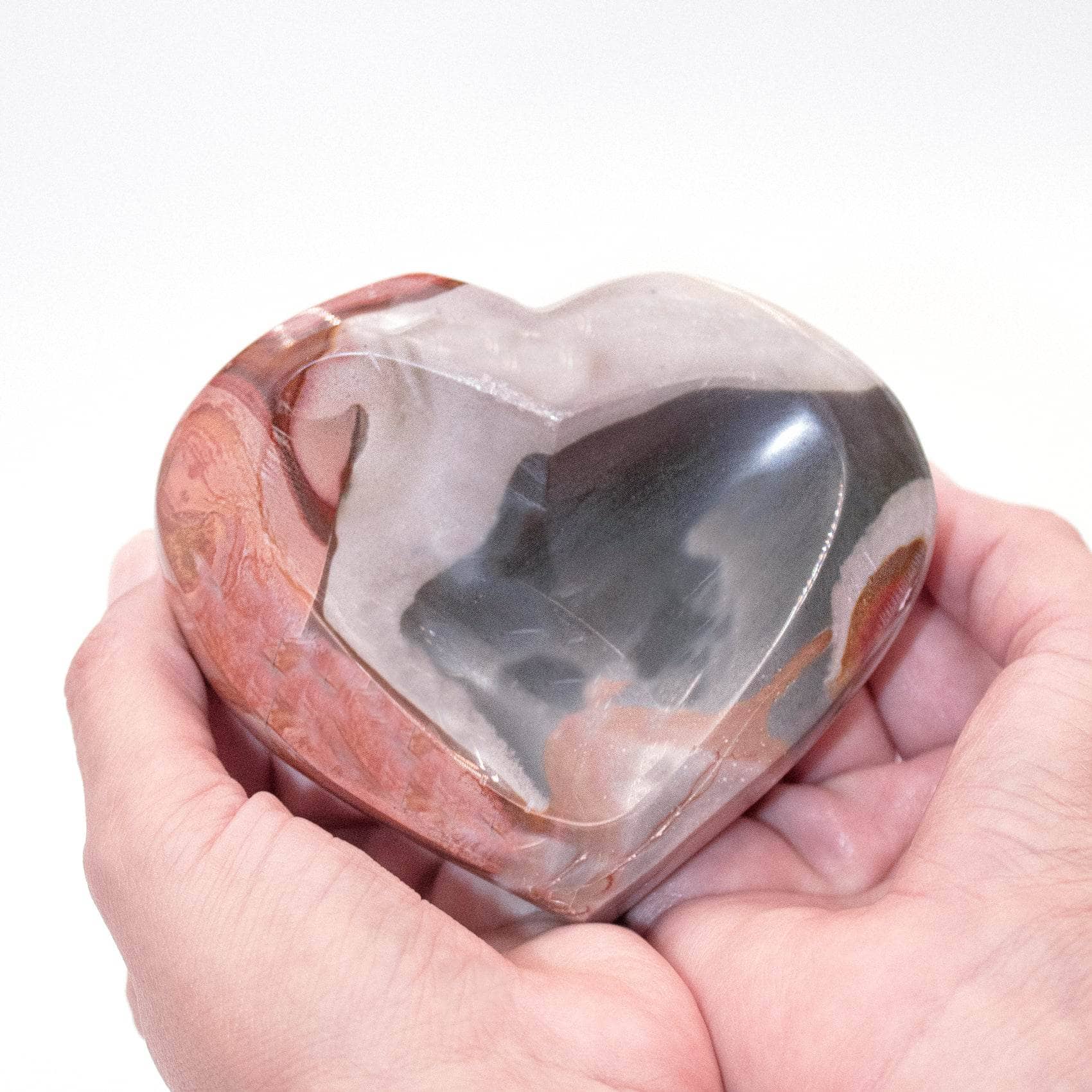 Polychrome Jasper Heart Bowl - 1 of a Kind - Image 4