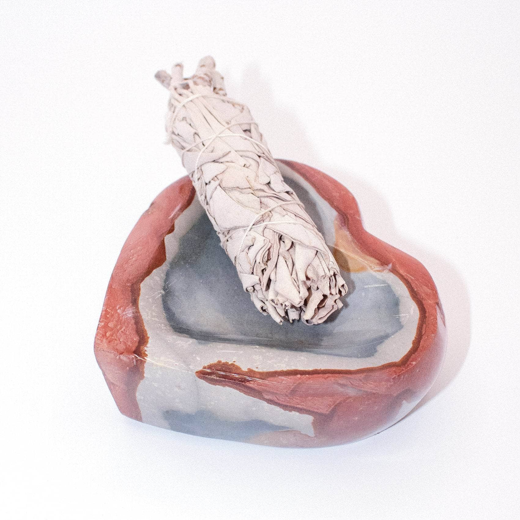 Polychrome Jasper Heart Bowl - 1 of a Kind - Image 56