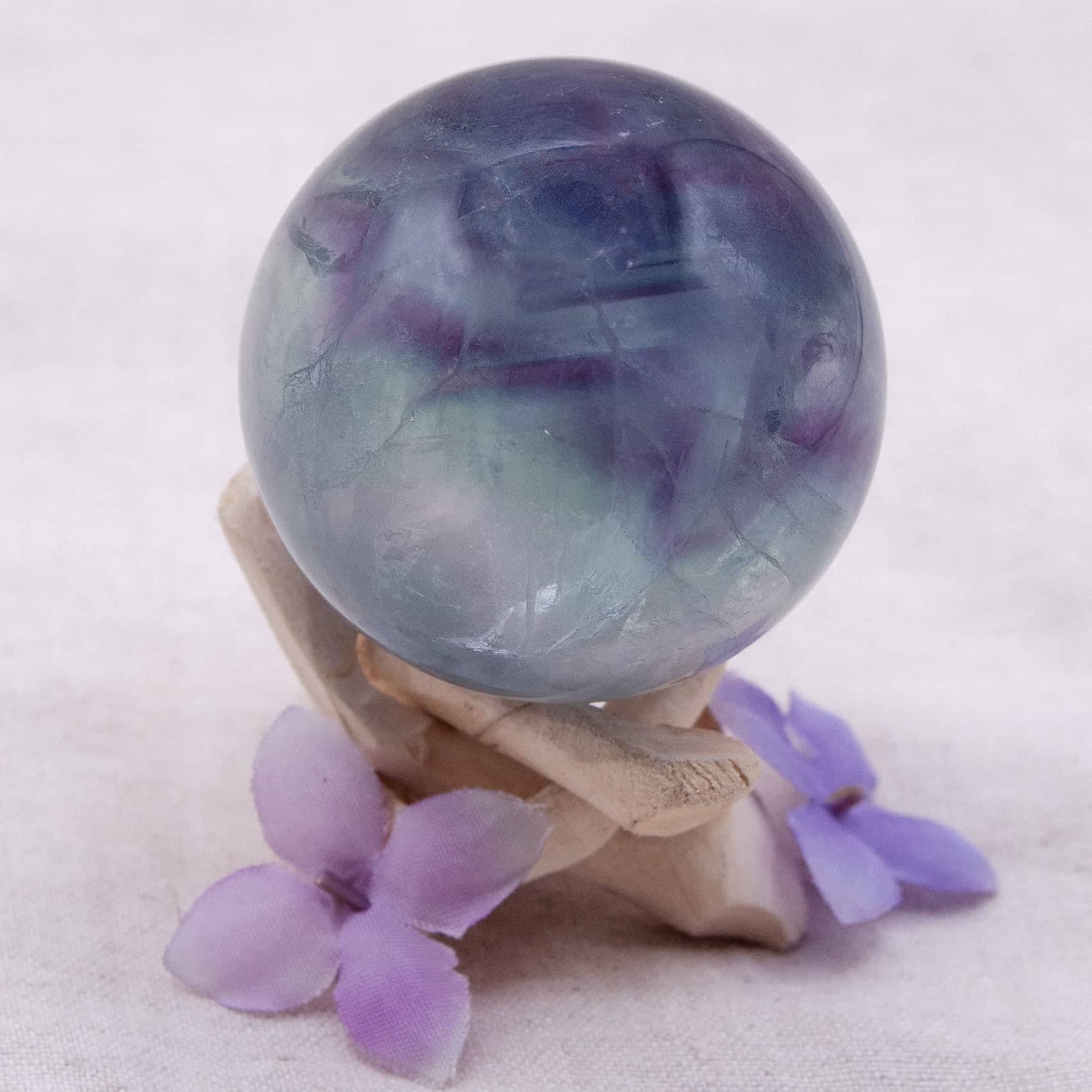 Rare Rainbow Fluorite Spheres - AAA Premium Quality - 1 of a Kind - Image 9