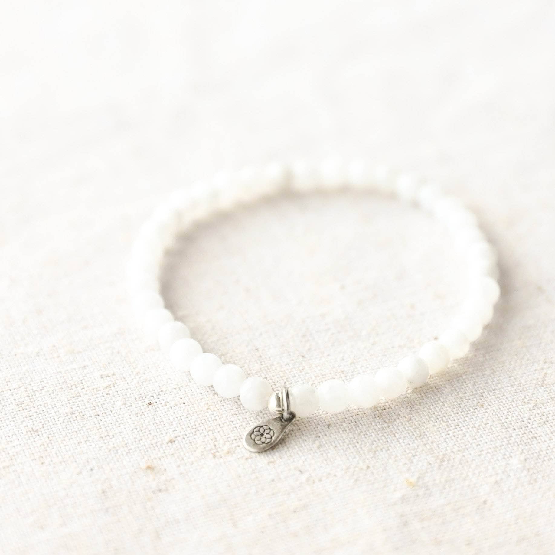Rainbow Moonstone Energy Bracelet - Image 6