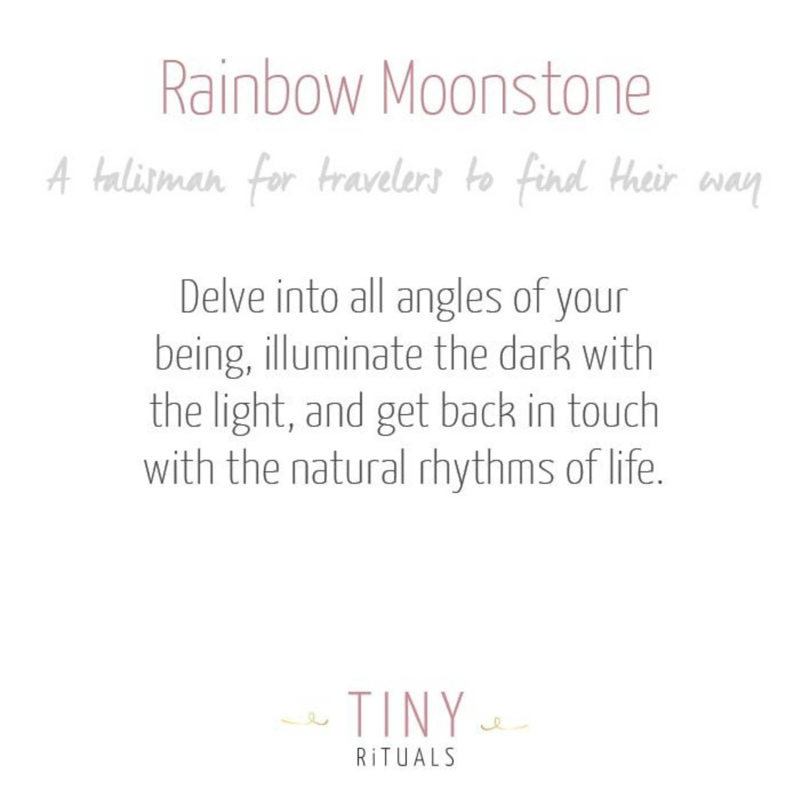 Rainbow Moonstone Heart - Image 4