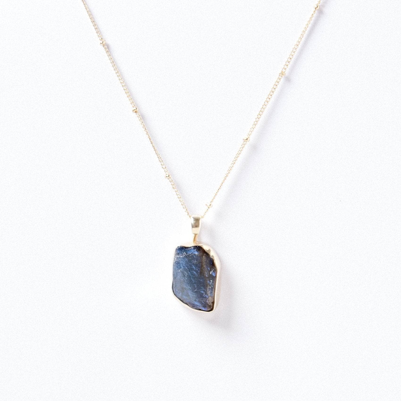 Labradorite Raw Crystal Necklace - Image 3