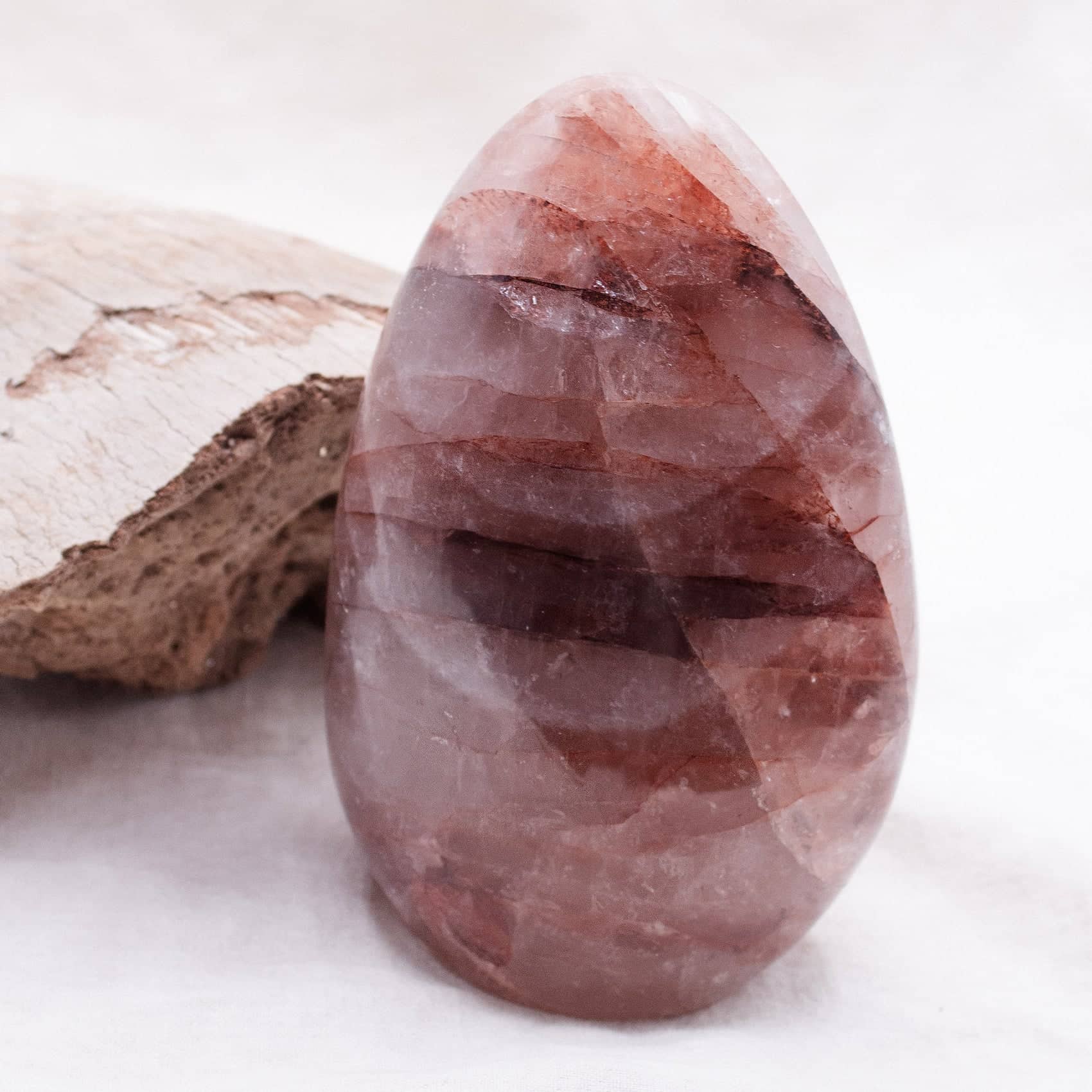 Red Hematoid Quartz Freeform - 1 of a Kind - AAA Premium Quality - Image 19