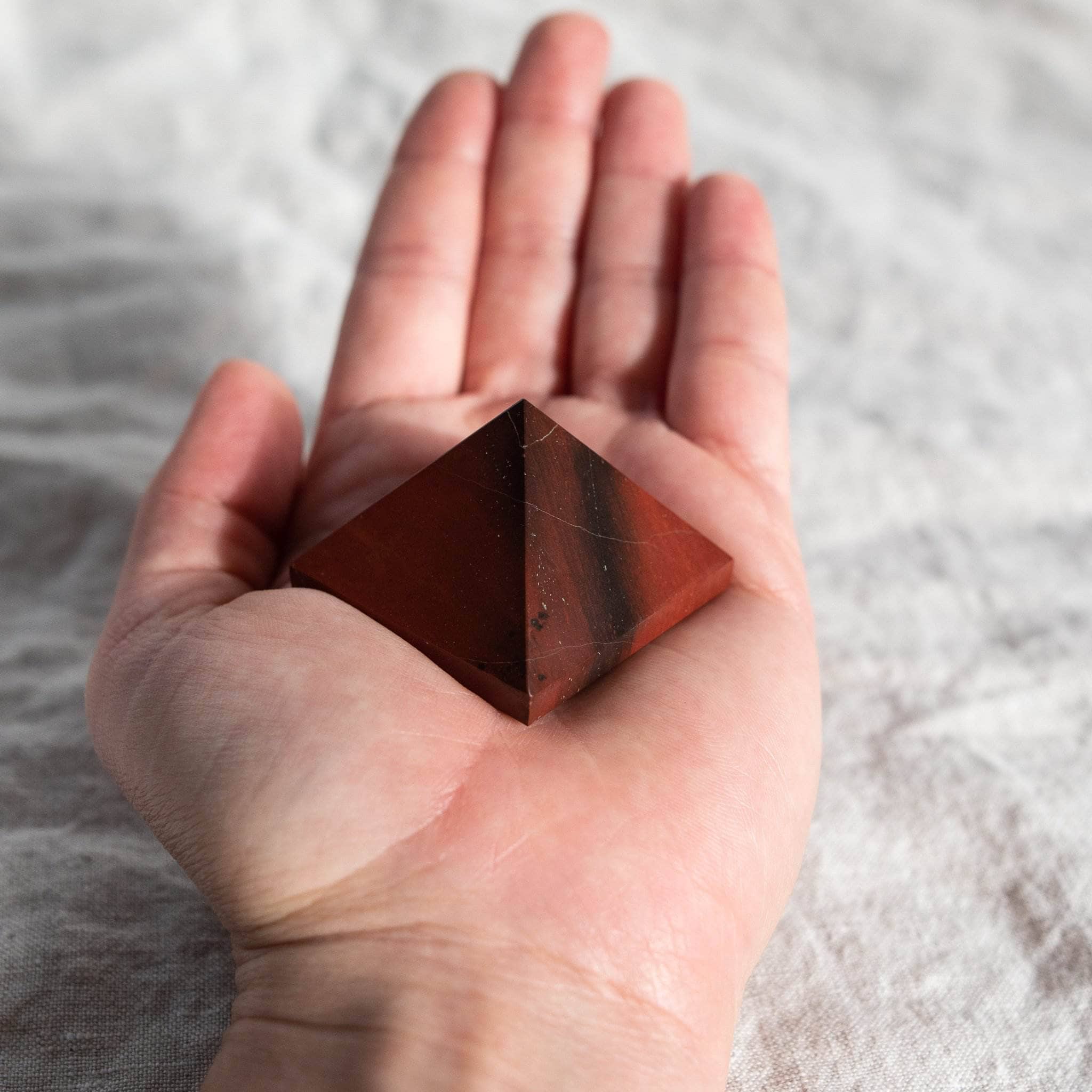 Red Jasper Pyramid - Image 6