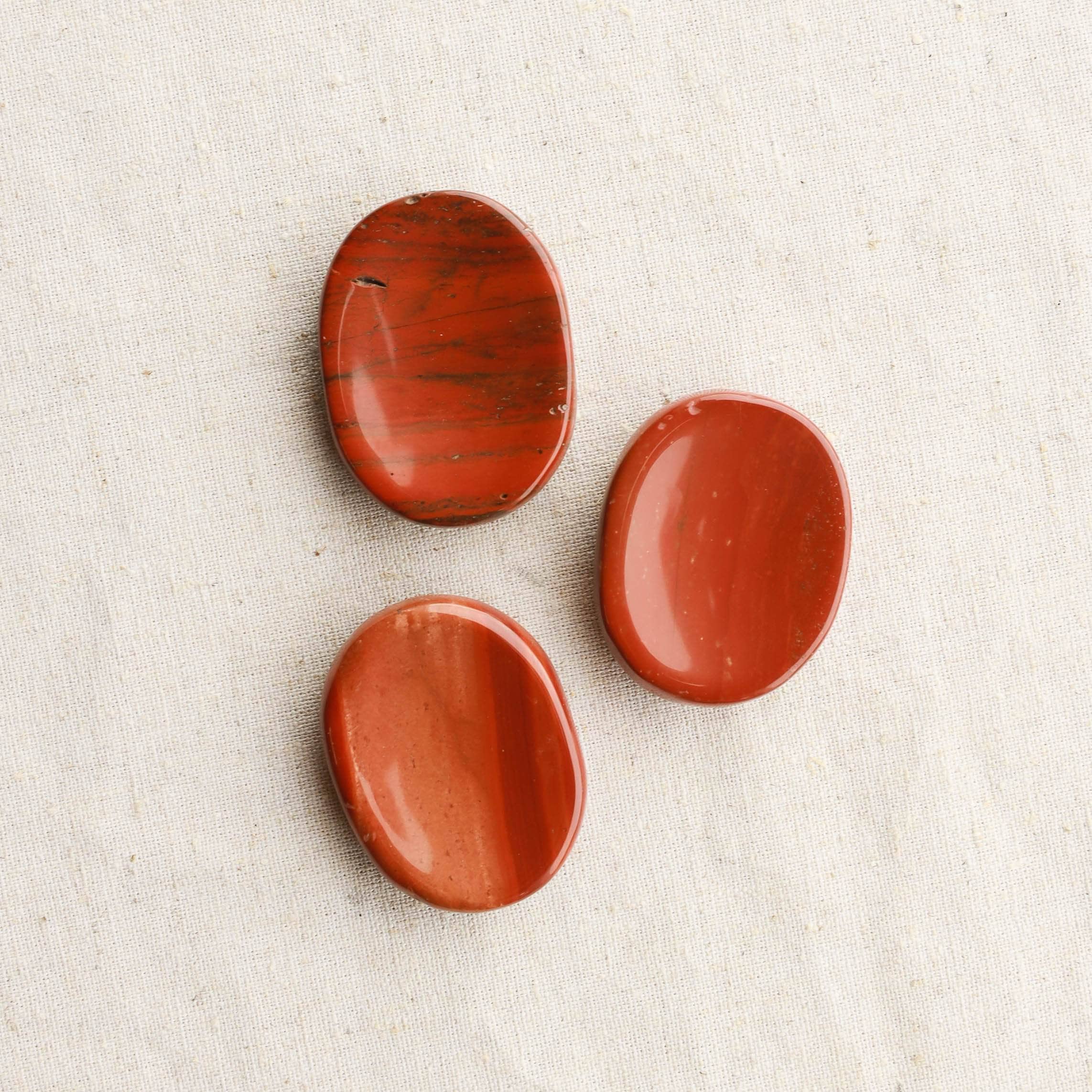 Red Jasper Worry Stone - Image 3