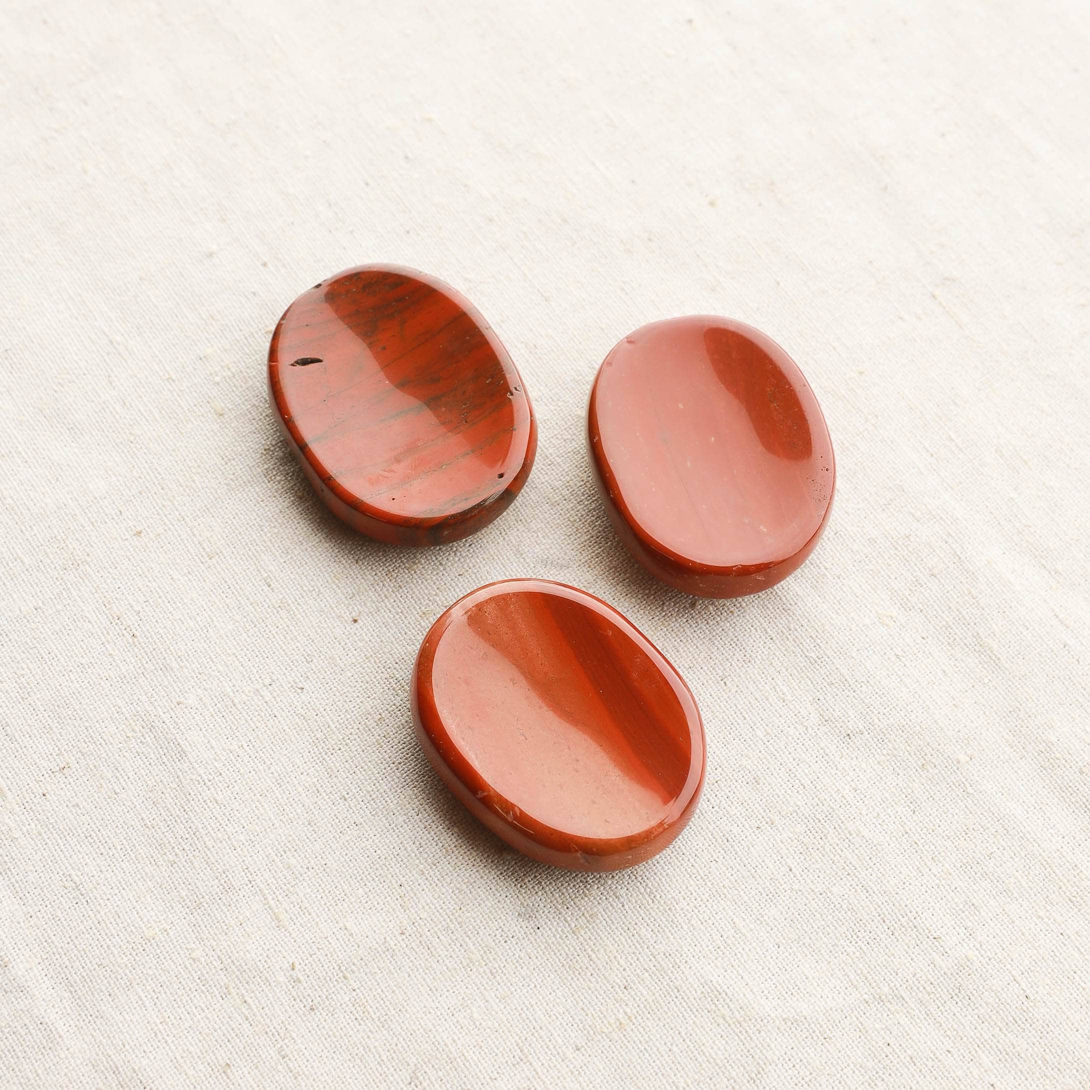 Red Jasper Worry Stone - Image 4