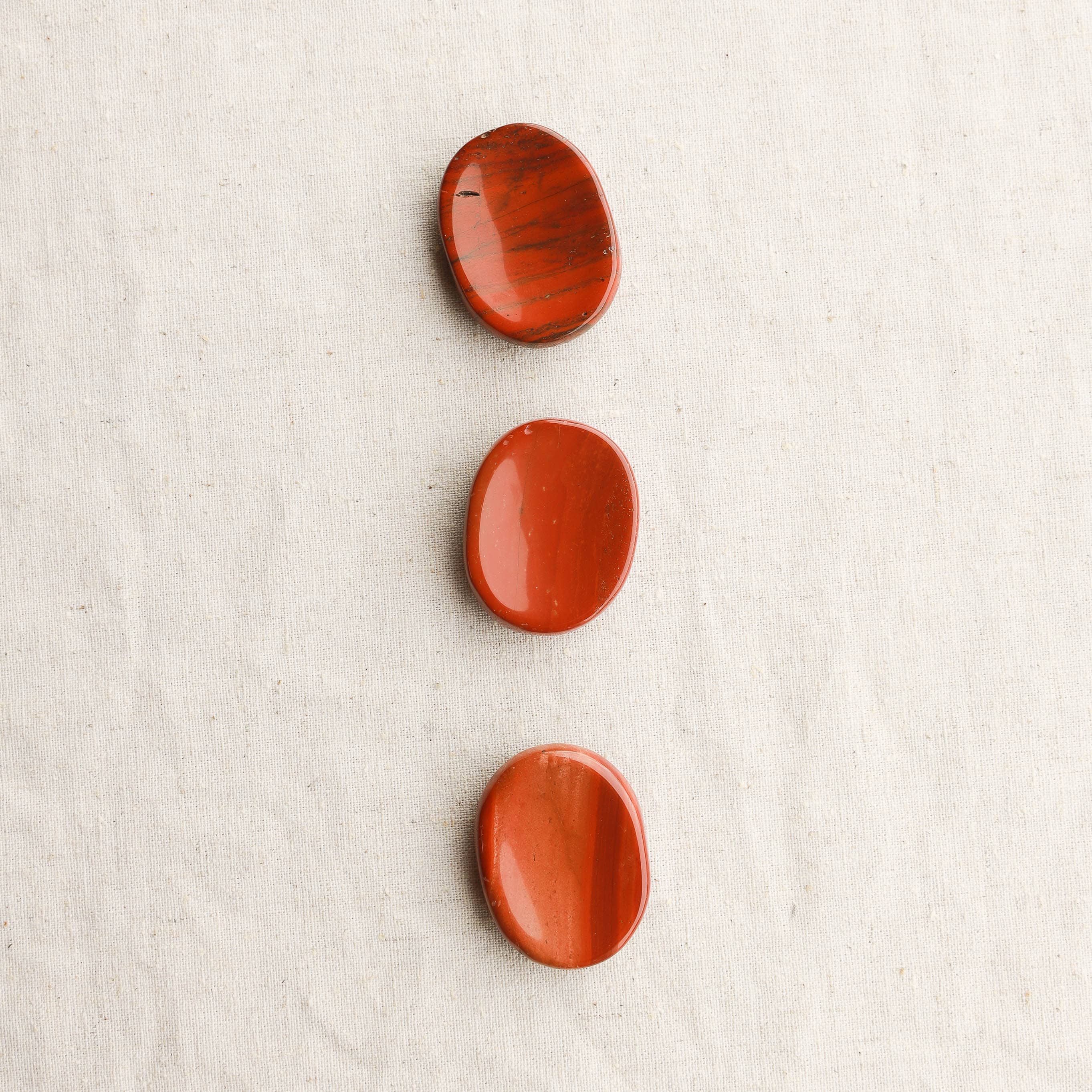 Red Jasper Worry Stone - Image 5