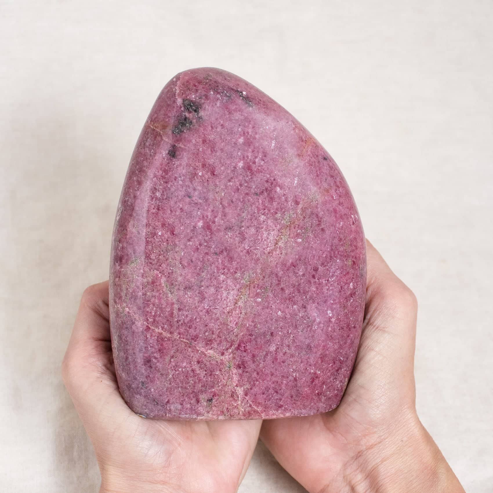 Rhodonite Freeform - 1 of a Kind - AAA Premium Quality - Image 11