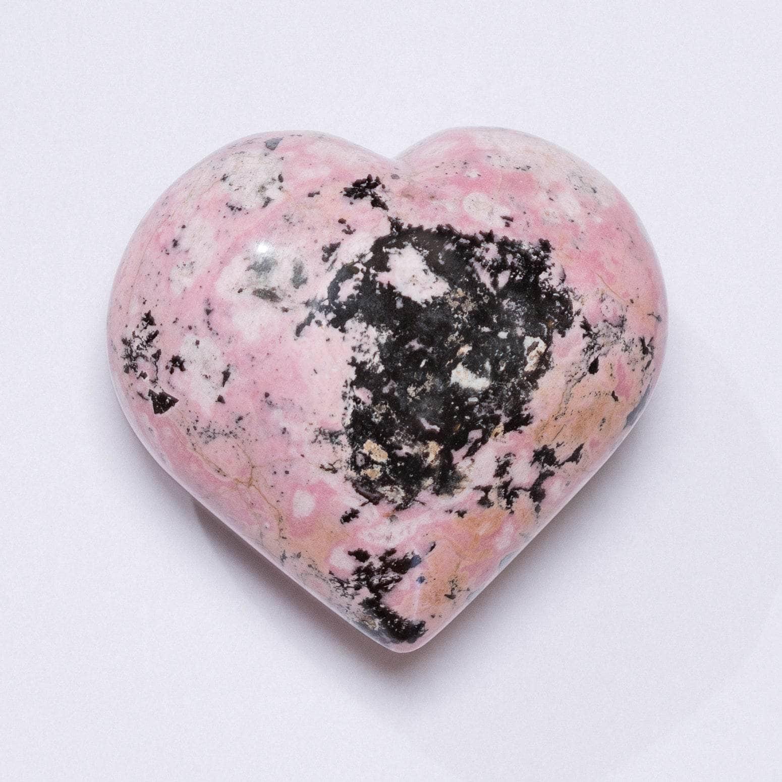 Peruvian Rhodonite Hearts - AAA Premium Quality - Image 13