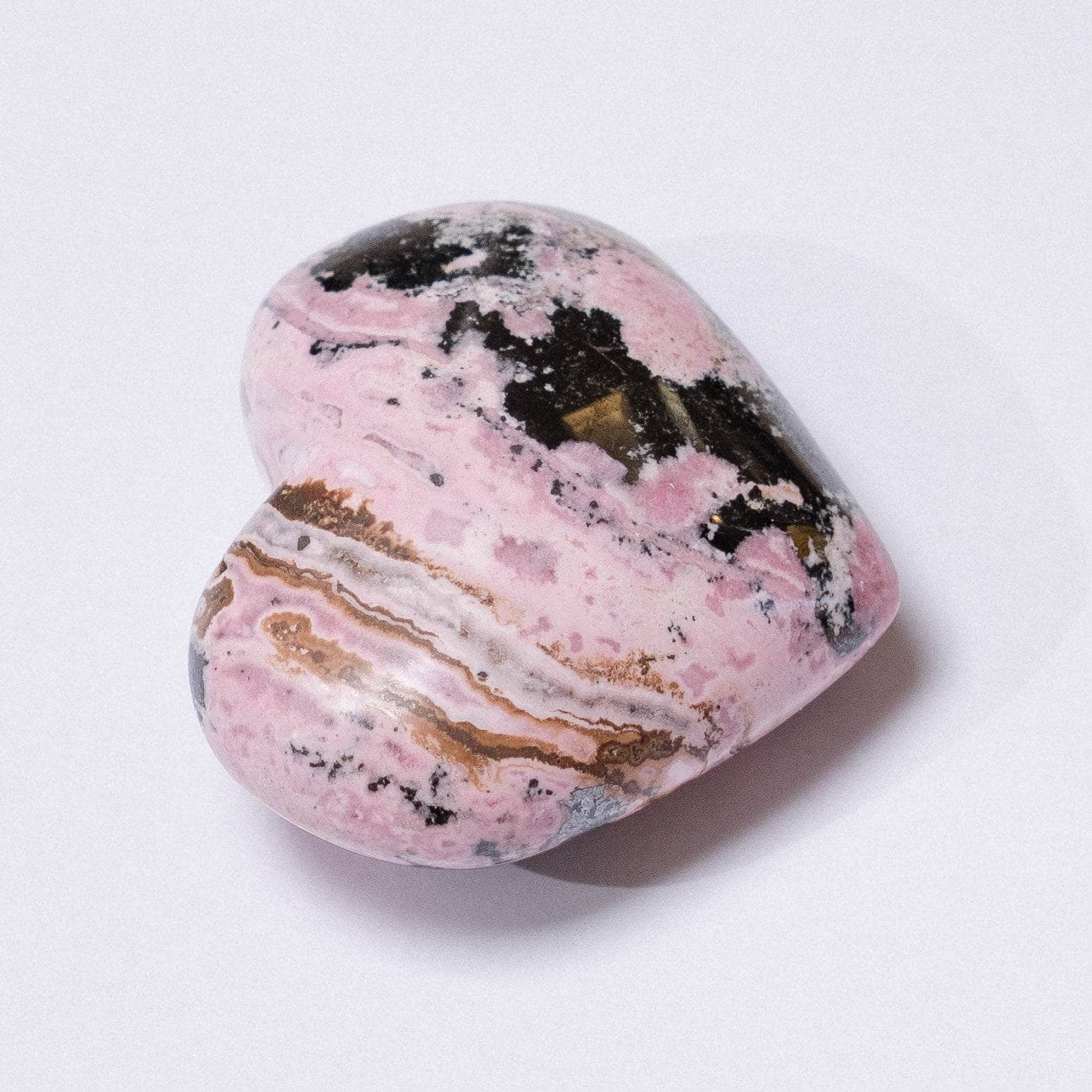 Peruvian Rhodonite Hearts - AAA Premium Quality - Image 7