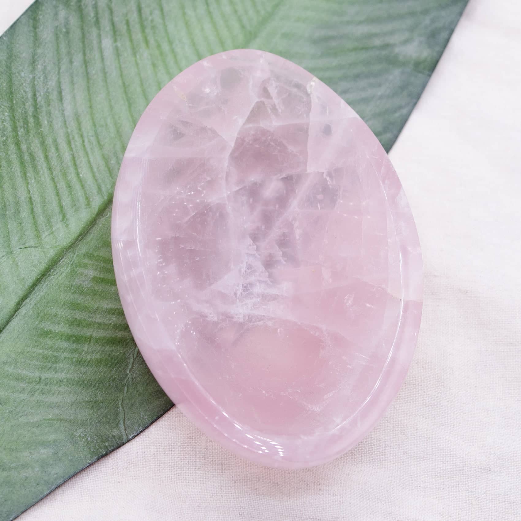 Rose Quartz Crystal Bowls- 1 of a Kind - Image 23