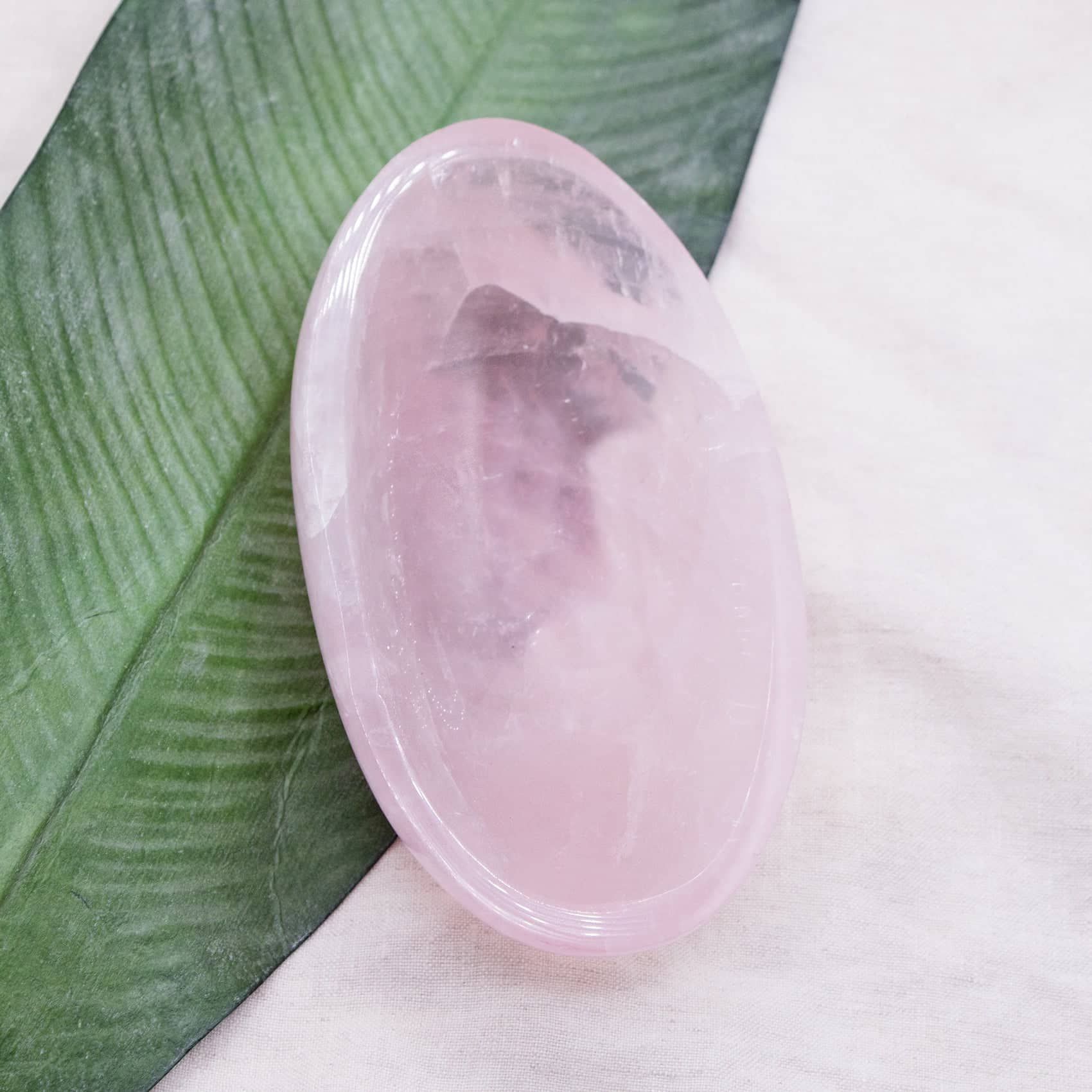 Rose Quartz Crystal Bowls- 1 of a Kind - Image 26