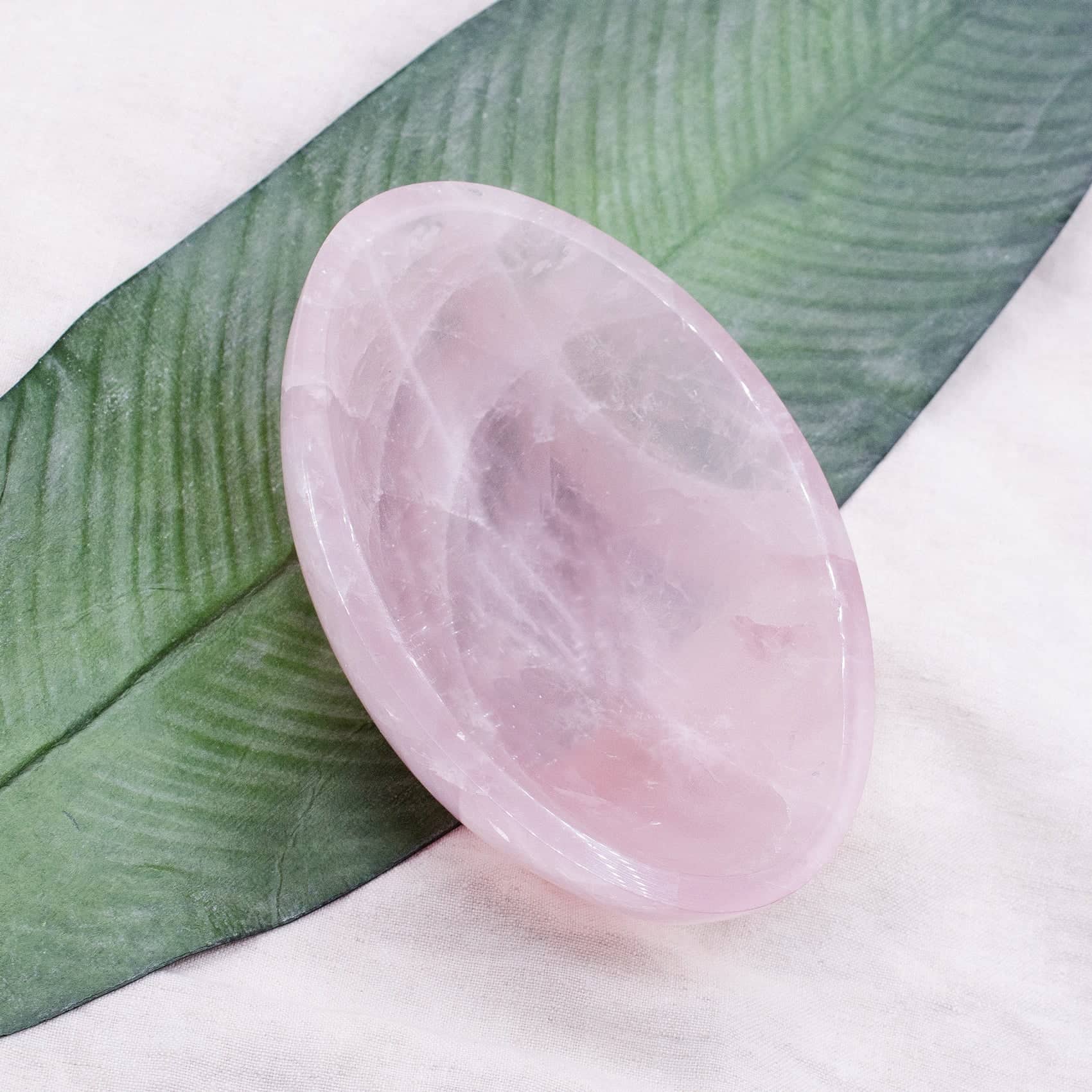 Rose Quartz Crystal Bowls- 1 of a Kind - Image 41