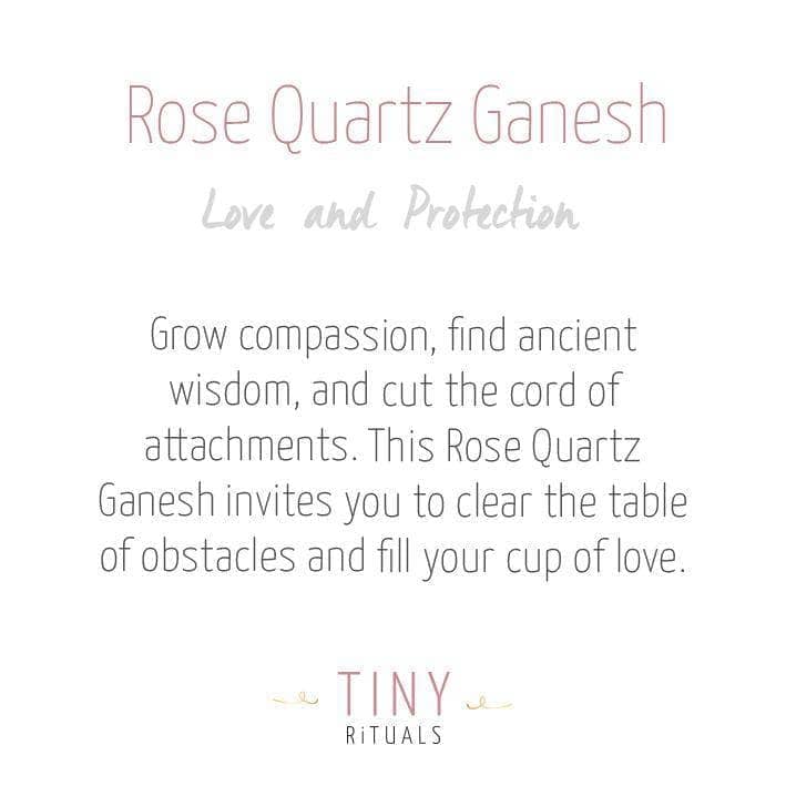 Rose Quartz Ganesh - Image 3