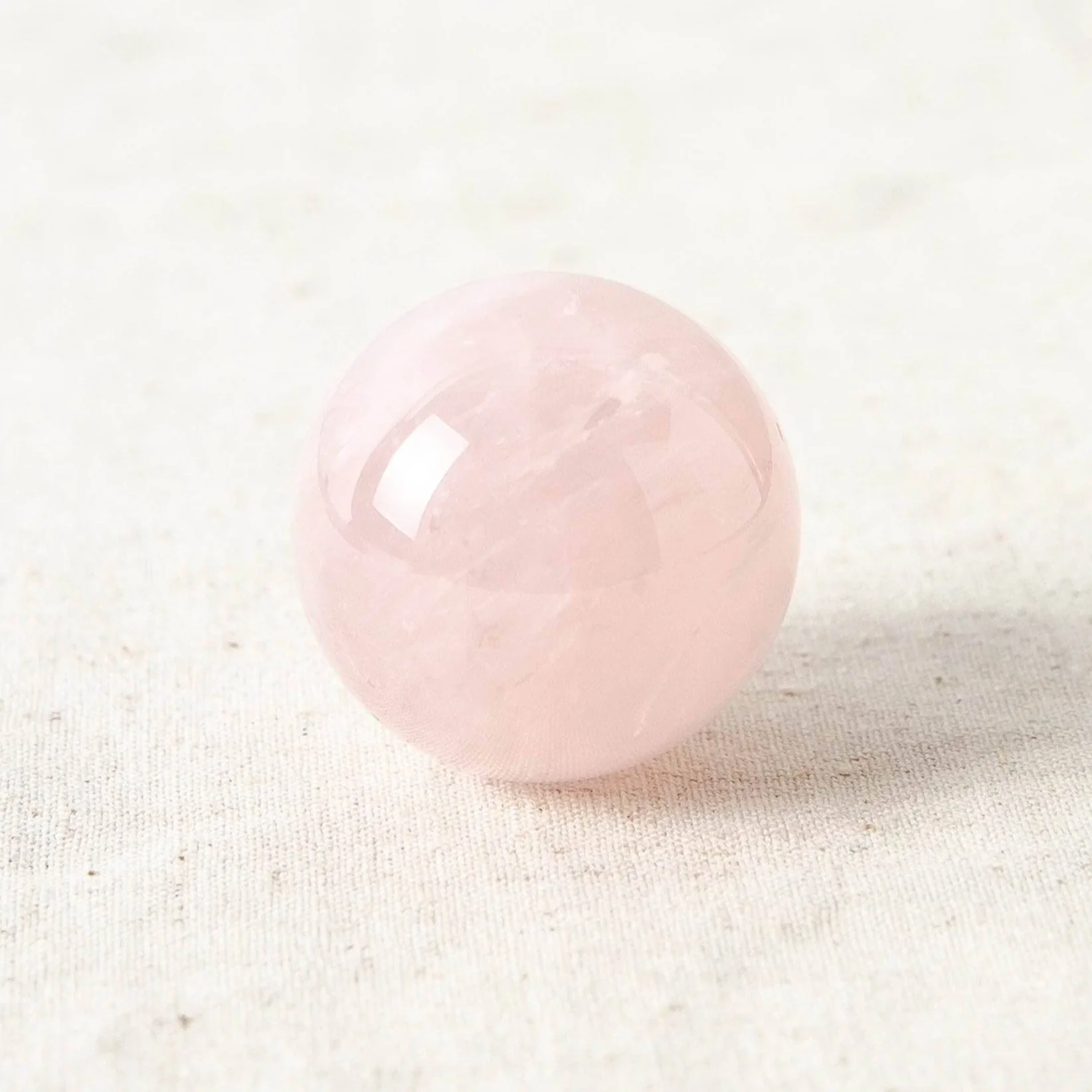 Rose Quartz Sphere with Tripod - Image 7
