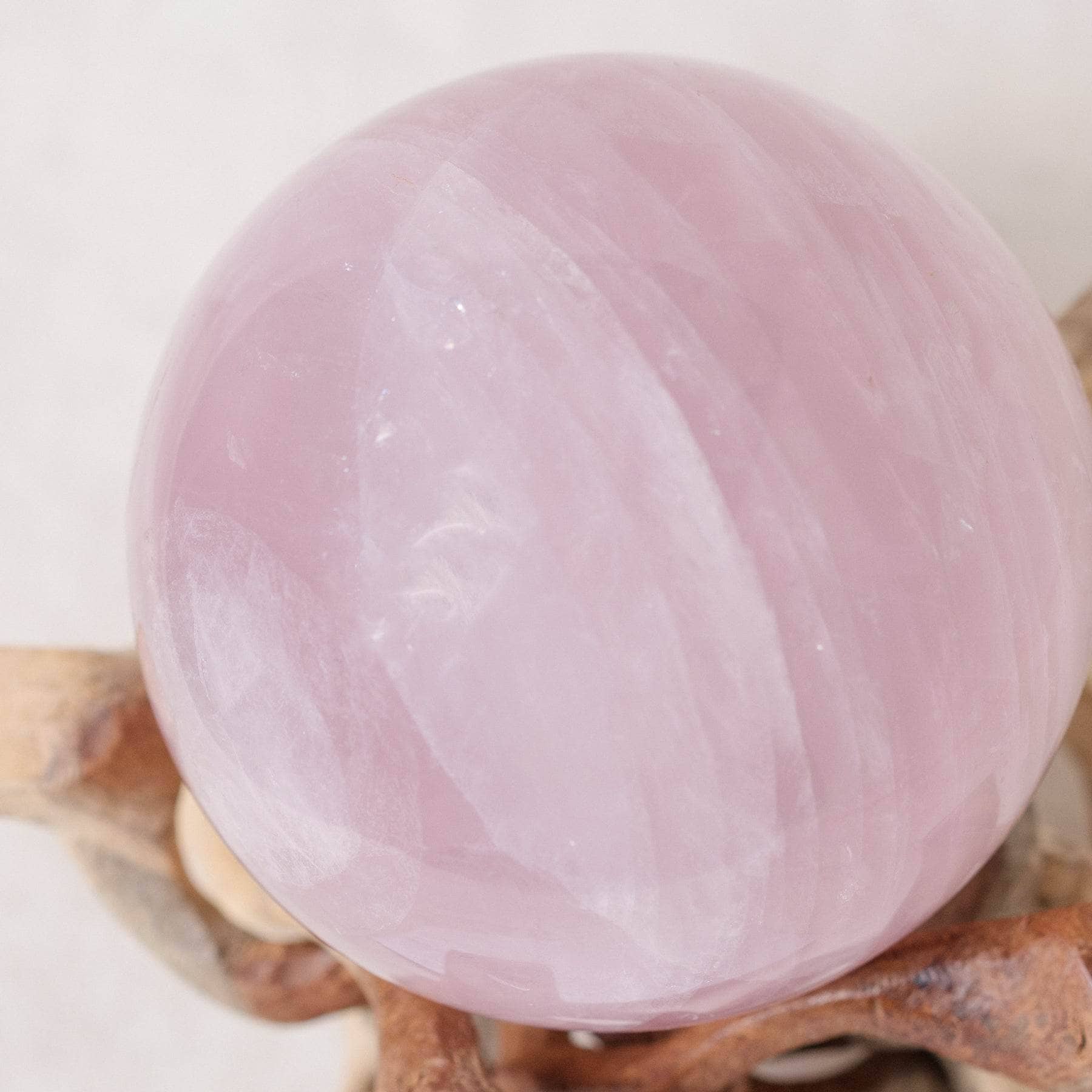 Rose Quartz Sphere - Large - AAA Premium Quality - 1 of a Kind - Image 11
