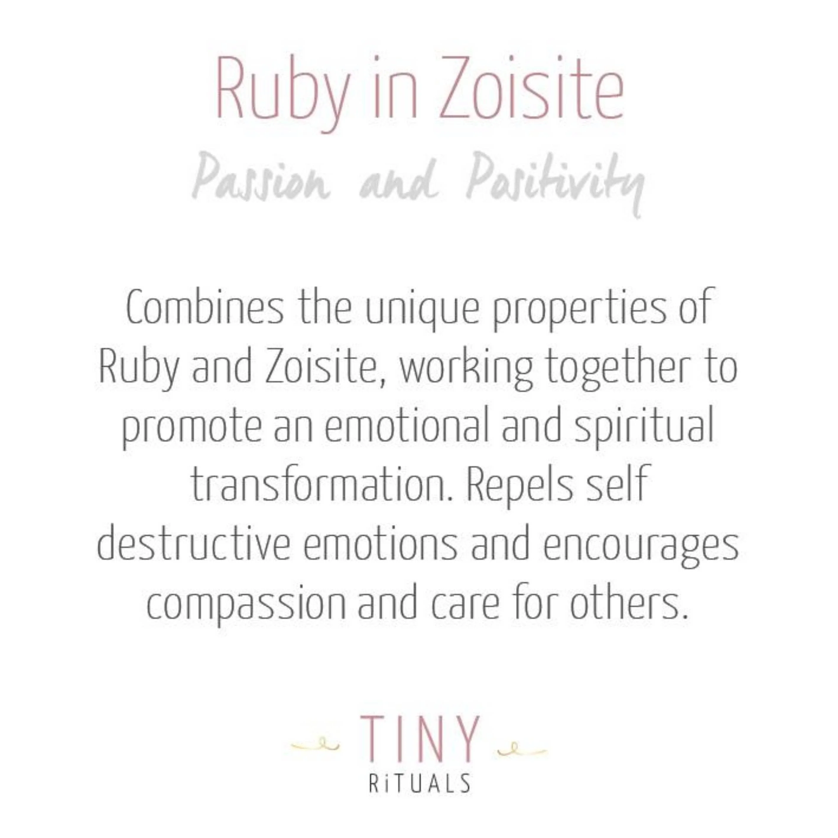 Ruby Zoisite Energy Bracelet - Image 4