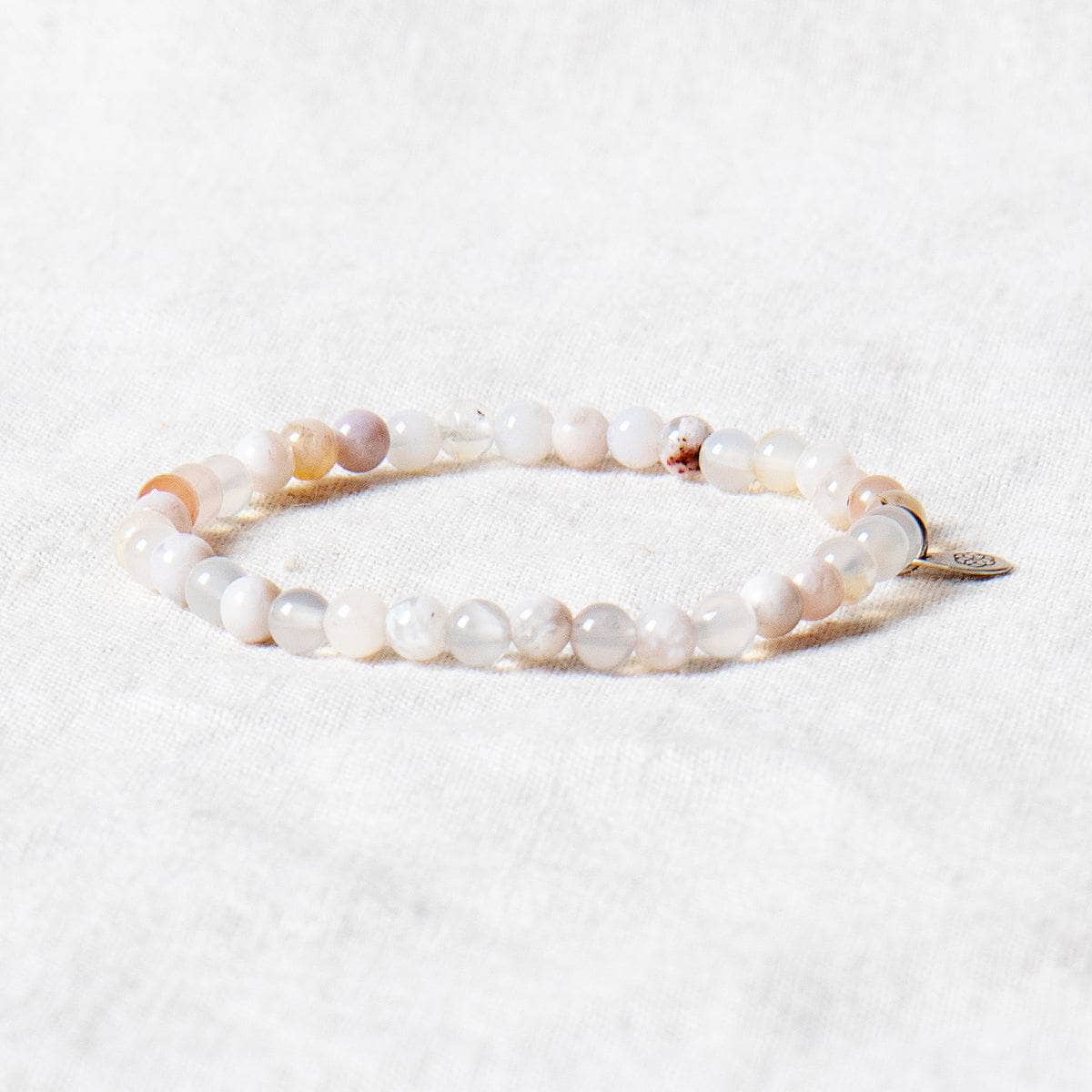 Sakura Cherry Blossom Agate Energy Bracelet - Image 4