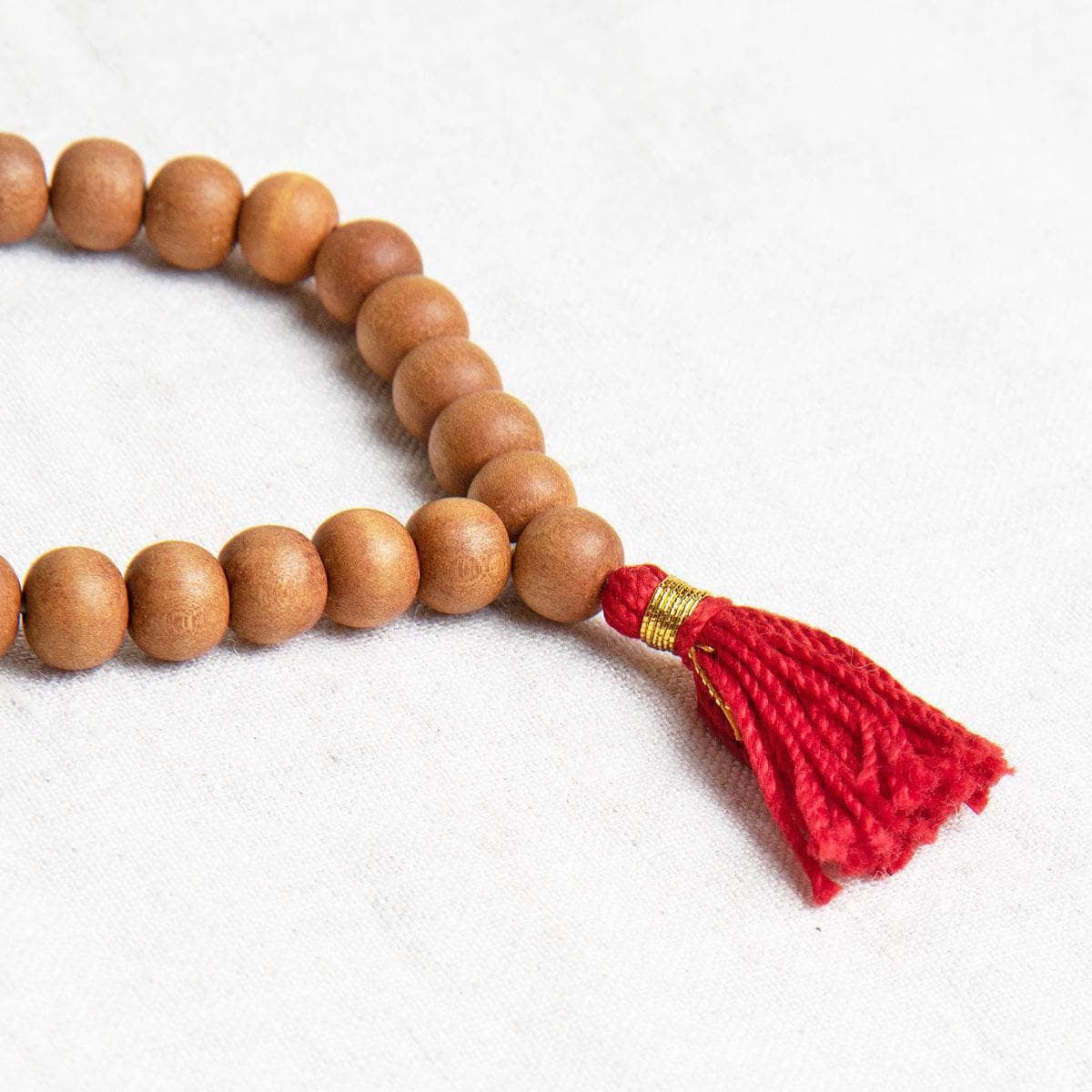 Sandalwood Wrist Mala - Image 3