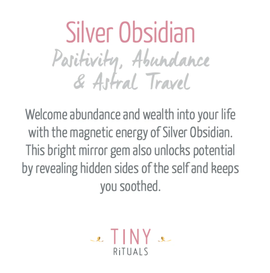 Silver Obsidian Cube - Image 6