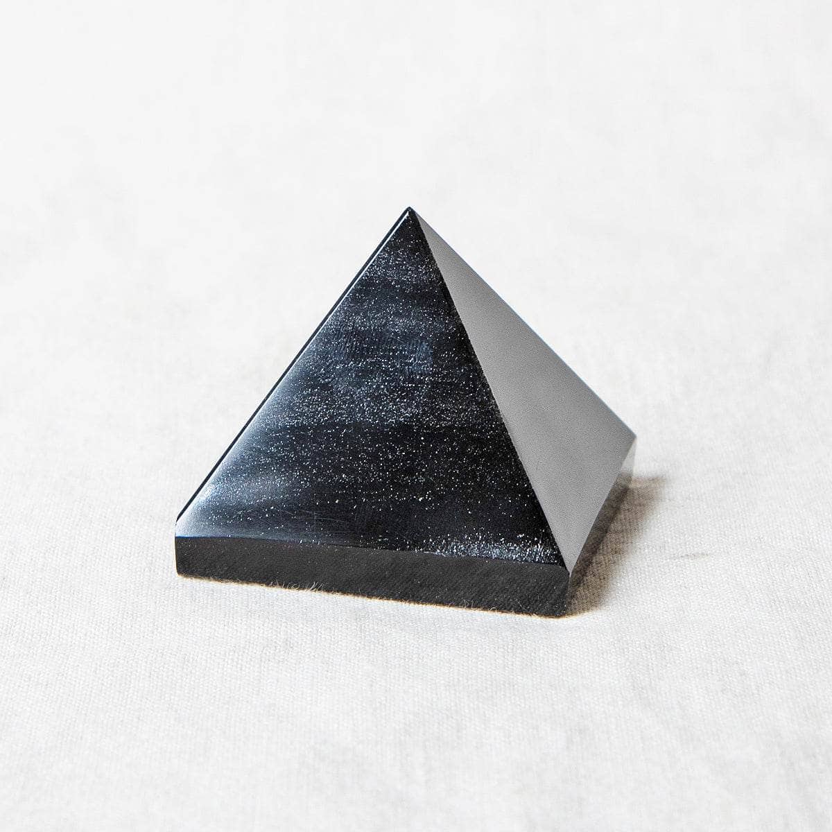 Silver Obsidian Pyramid - Image 3