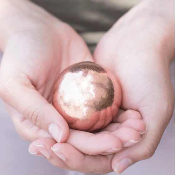 Copper Healing Sphere with Tripod - Image 6