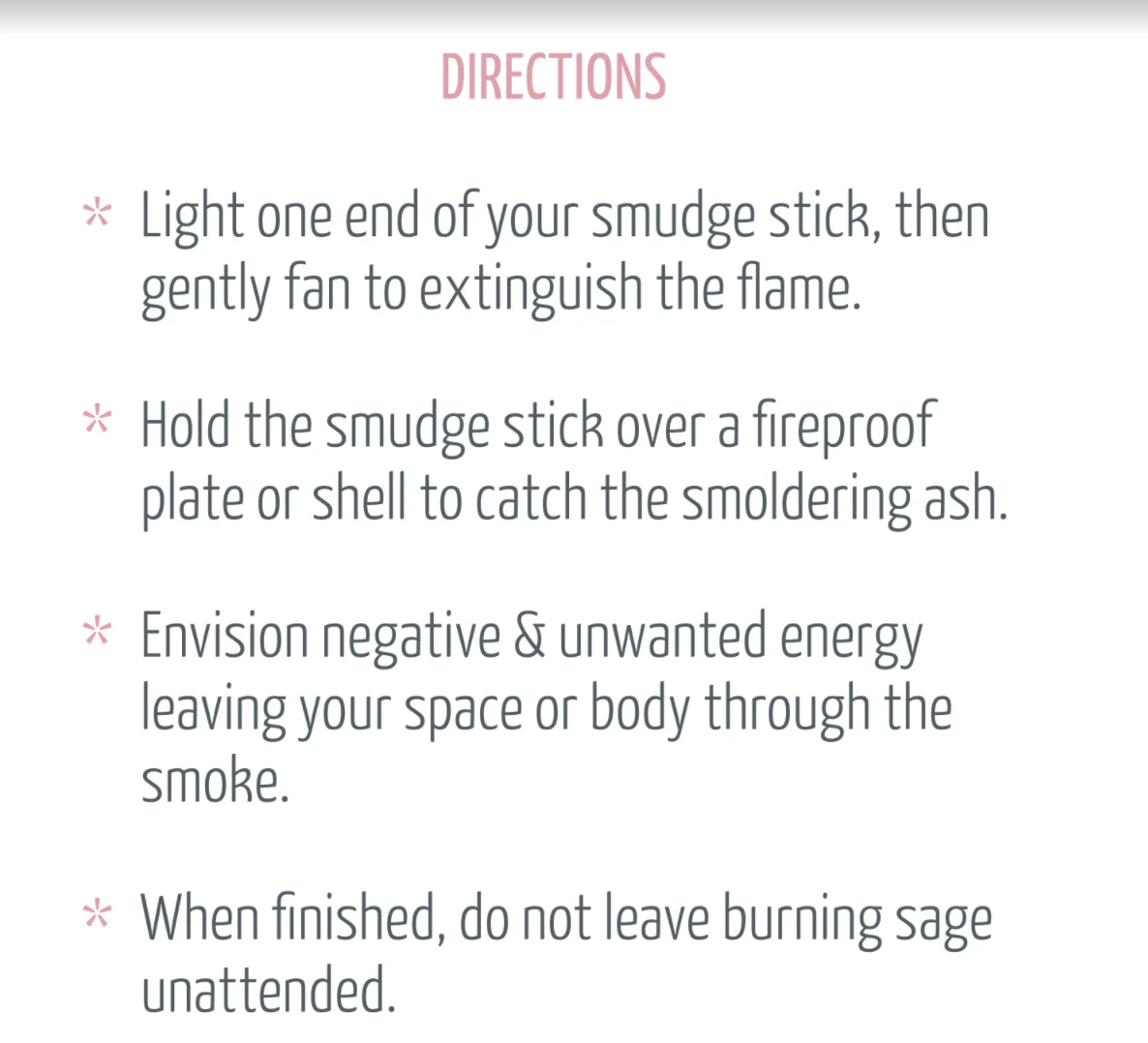 Smudge Starter Kit with Abalone Shell - Image 4