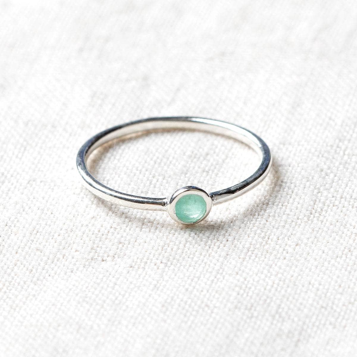Emerald Silver or Gold  Ring - Image 7