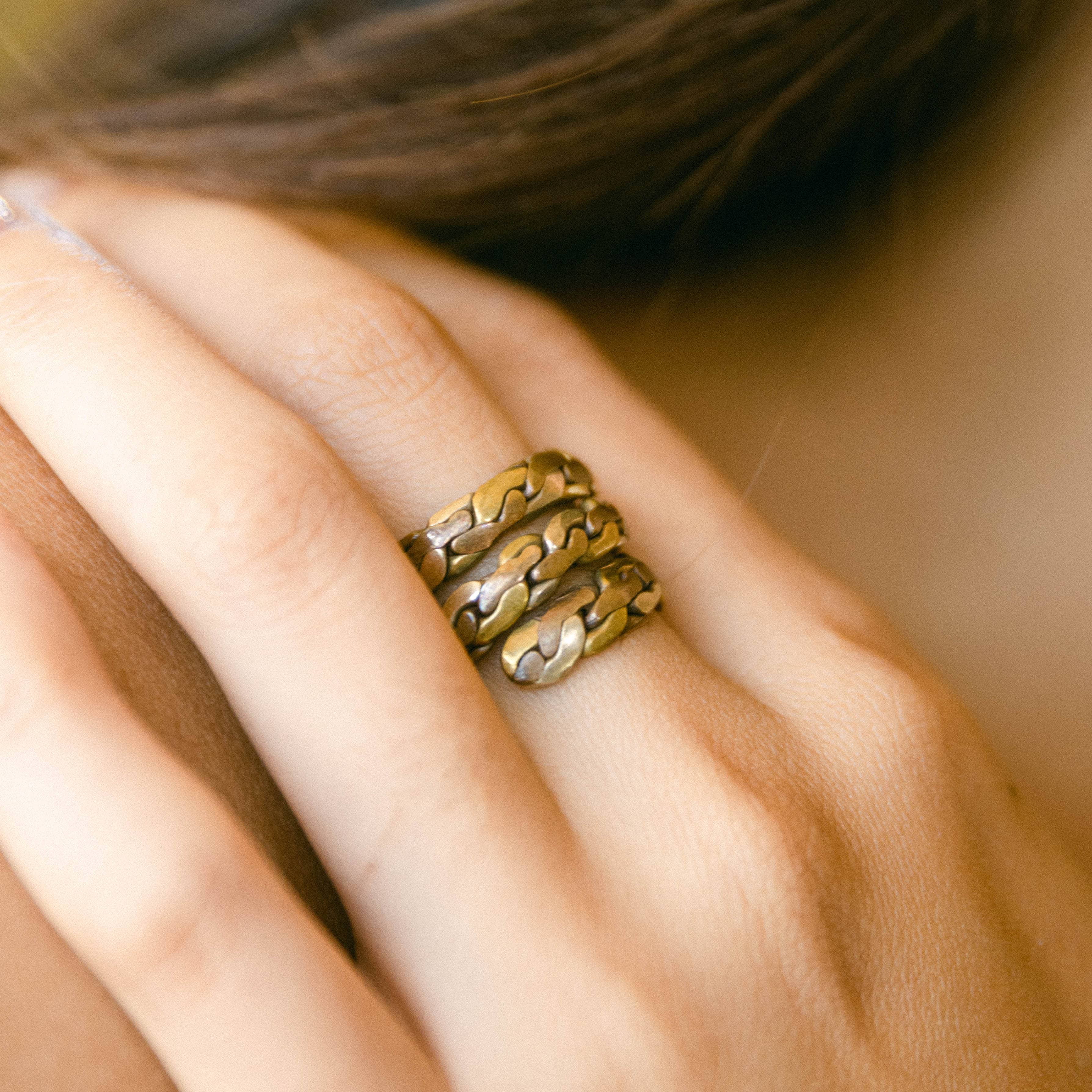 Tibetan Twisted Healing Ring - Image 3