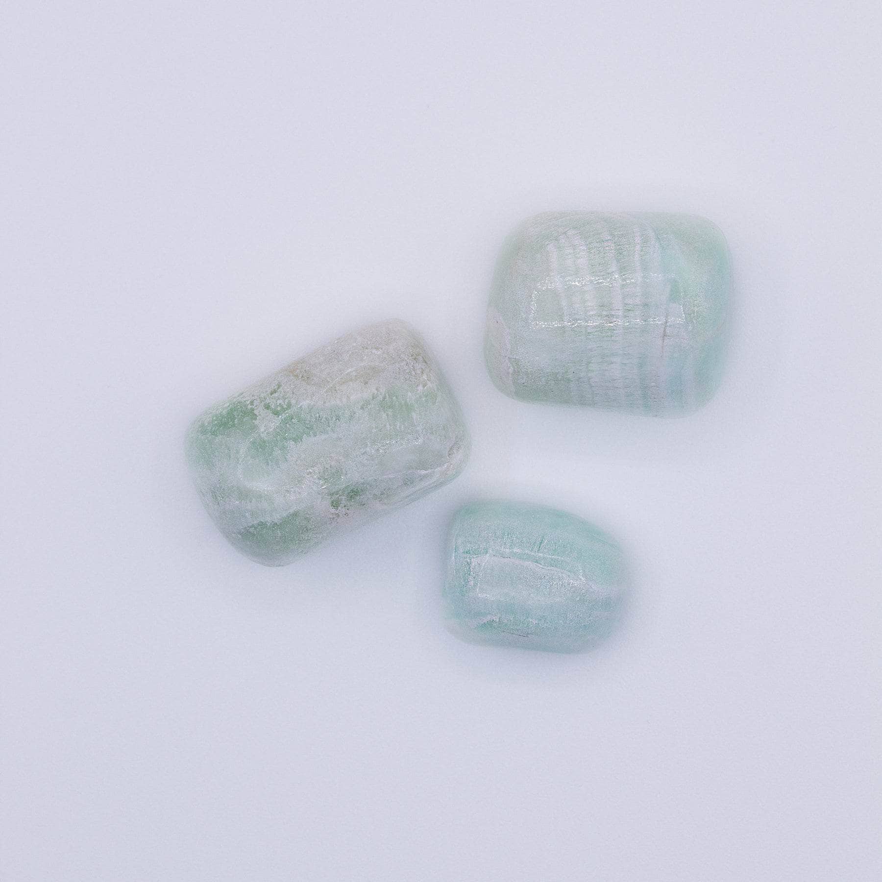 Blue Caribbean Calcite Stone Set - AAA Premium Quality - Image 3