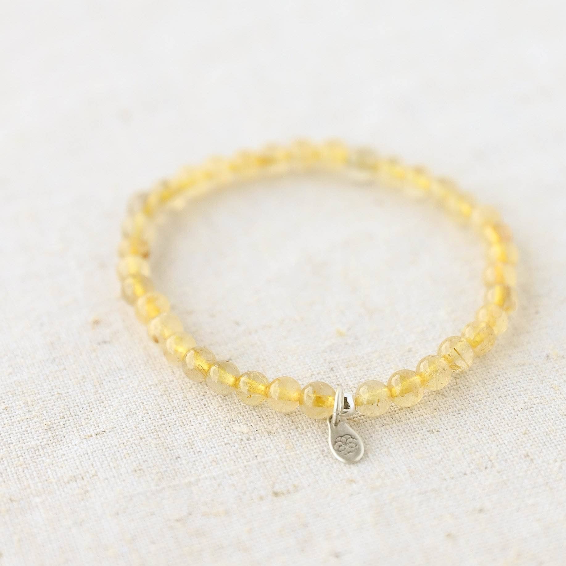 Yellow Rutilated Quartz Energy Bracelet - Image 7